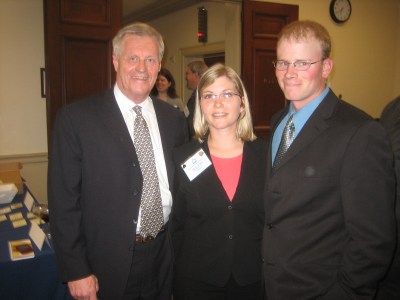 Frerickses with Rep. Collin Peterson